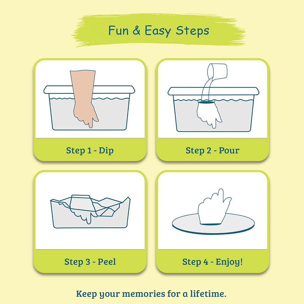 2GM CastPro Baby Hand Casting Kit