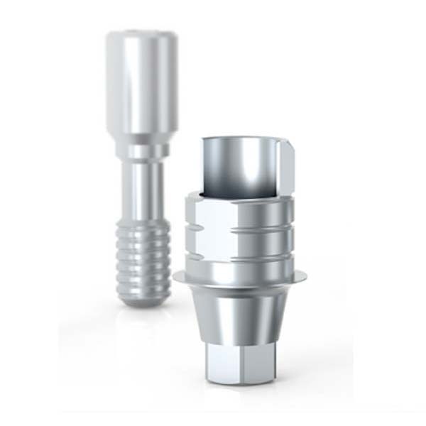 Mediden Nobel Biocare Active RP Compatible Titanium Ti-base Abutment With Screw 4mm - Hex (TB-H-47)