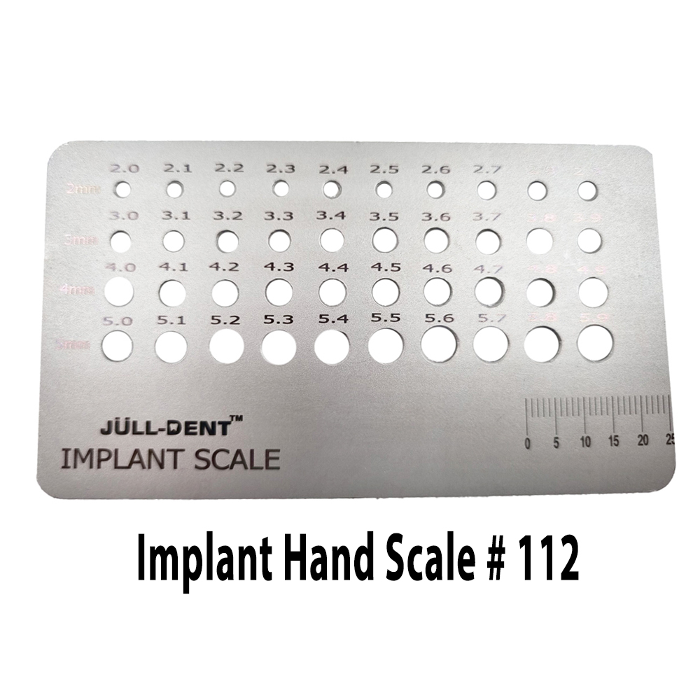 Julldent SS Implant Hand Scale