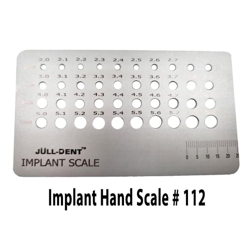 Julldent SS Implant Hand Scale