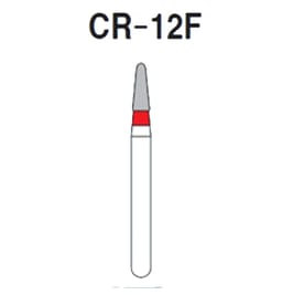 NewDiamond Crown Cutting Diamond Bur CR-12F (Pack Of 3)