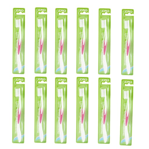 ICPA Thermoseal Ultrasoft Toothbrush (Pack of 12)