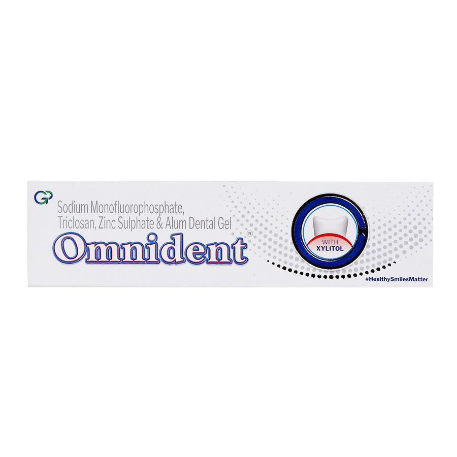 Group Pharma Omnident Dental Gel With Xylitol (Pack of 6)