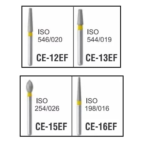 Mani Diamond Airotor Burs CE Series