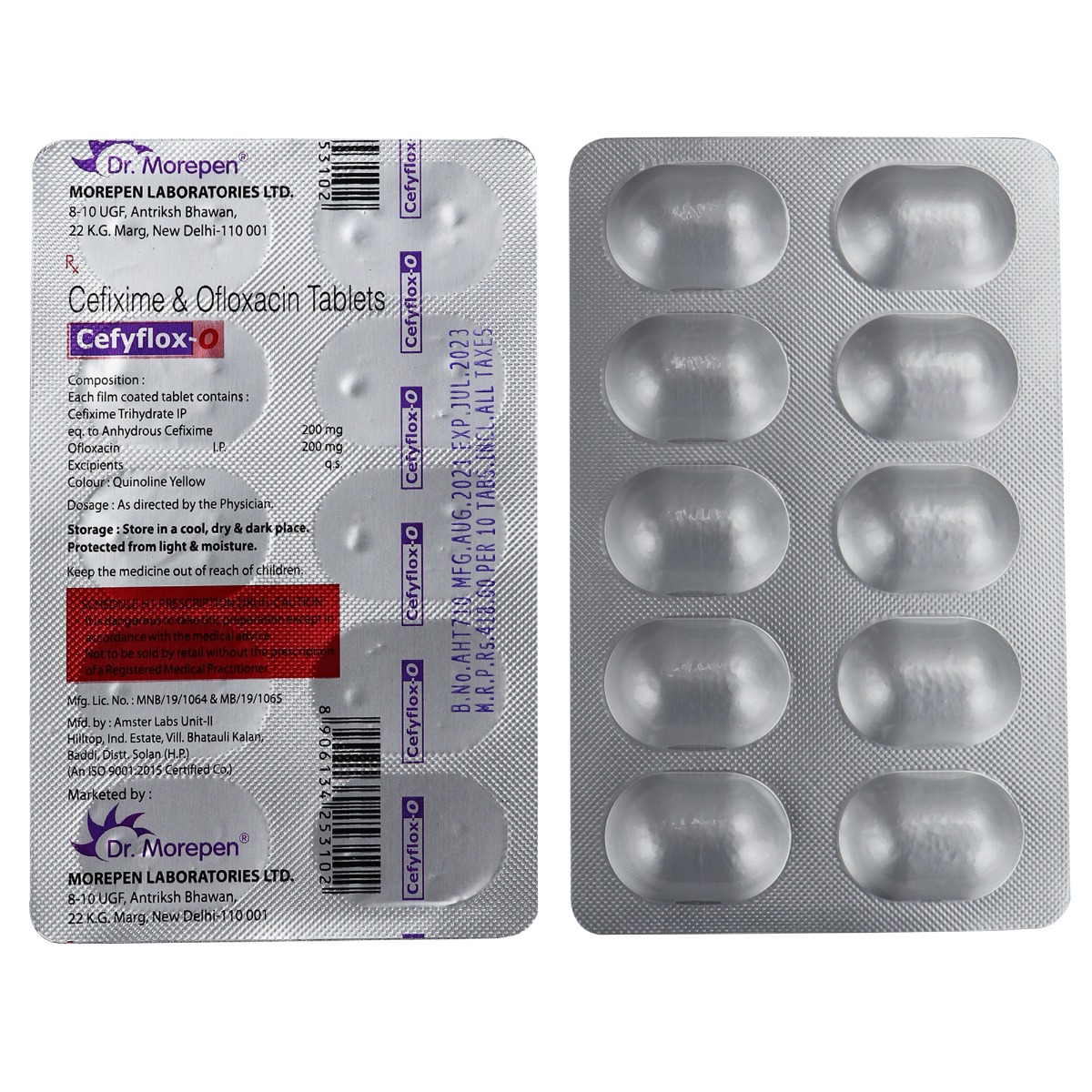 Dr.Morepen Cefyflox -O