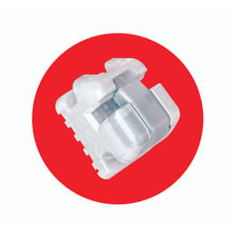 Koden Cera Lock Ceramic Self Ligating Bracket Kit MBT 022 - 2