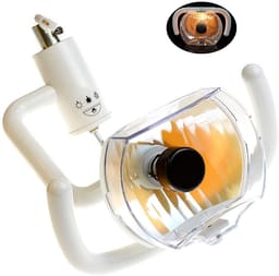 Sparedent Dental Chair Halogen Square Light #1 (22mm) - 2