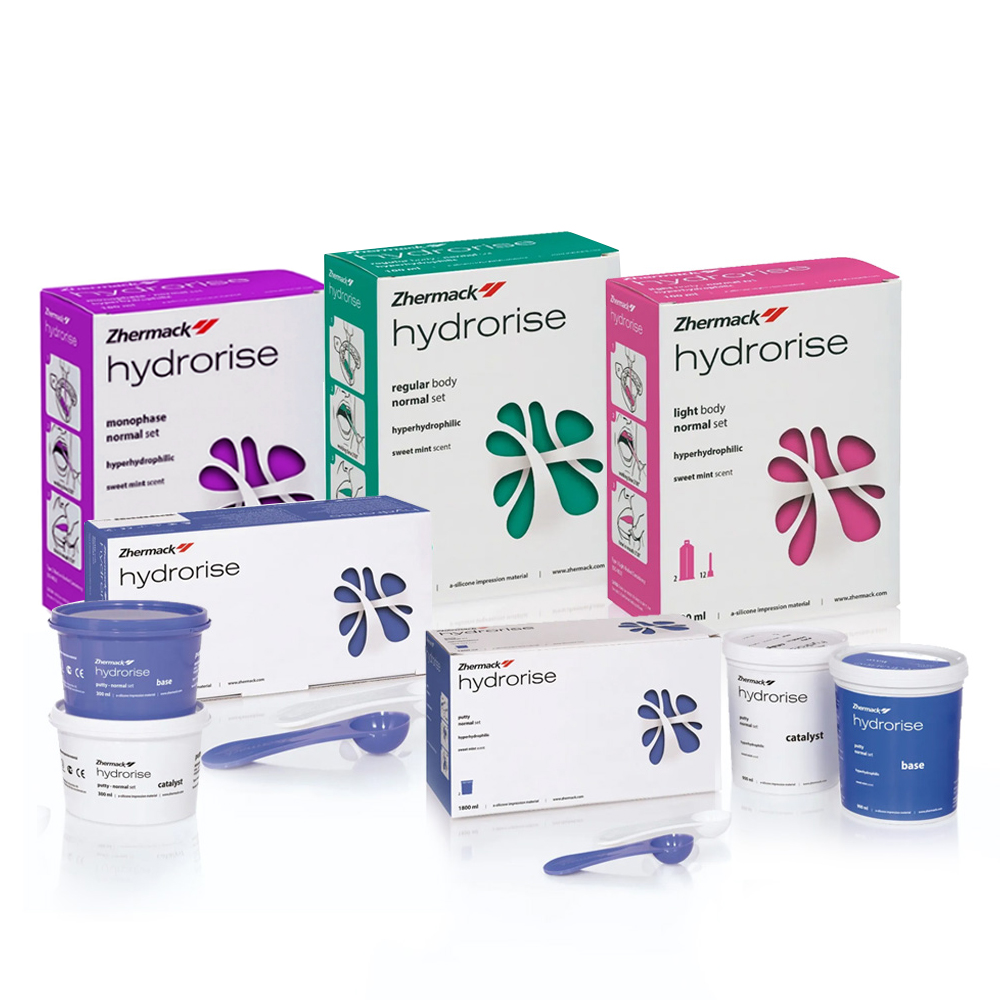 Zhermack Hydrorise Putty & Light Body Impression material