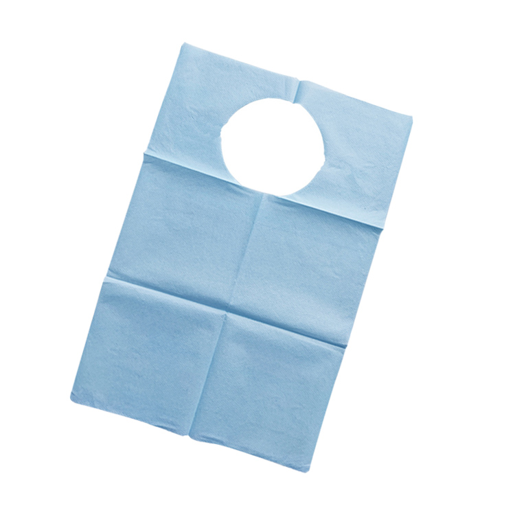 Oro Dental SMMS Round Neck Apron Sky Blue (Pack of 50)