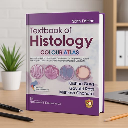 Textbook Of Histology | Color Atlas 6th Edition (ISBN - 665707)