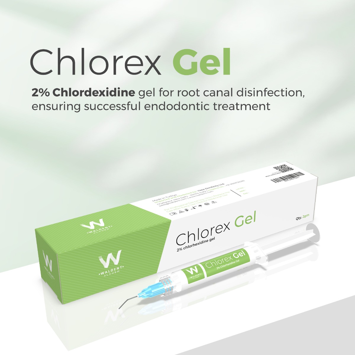Waldent Chlorex 2% Chlorhexidine Gel