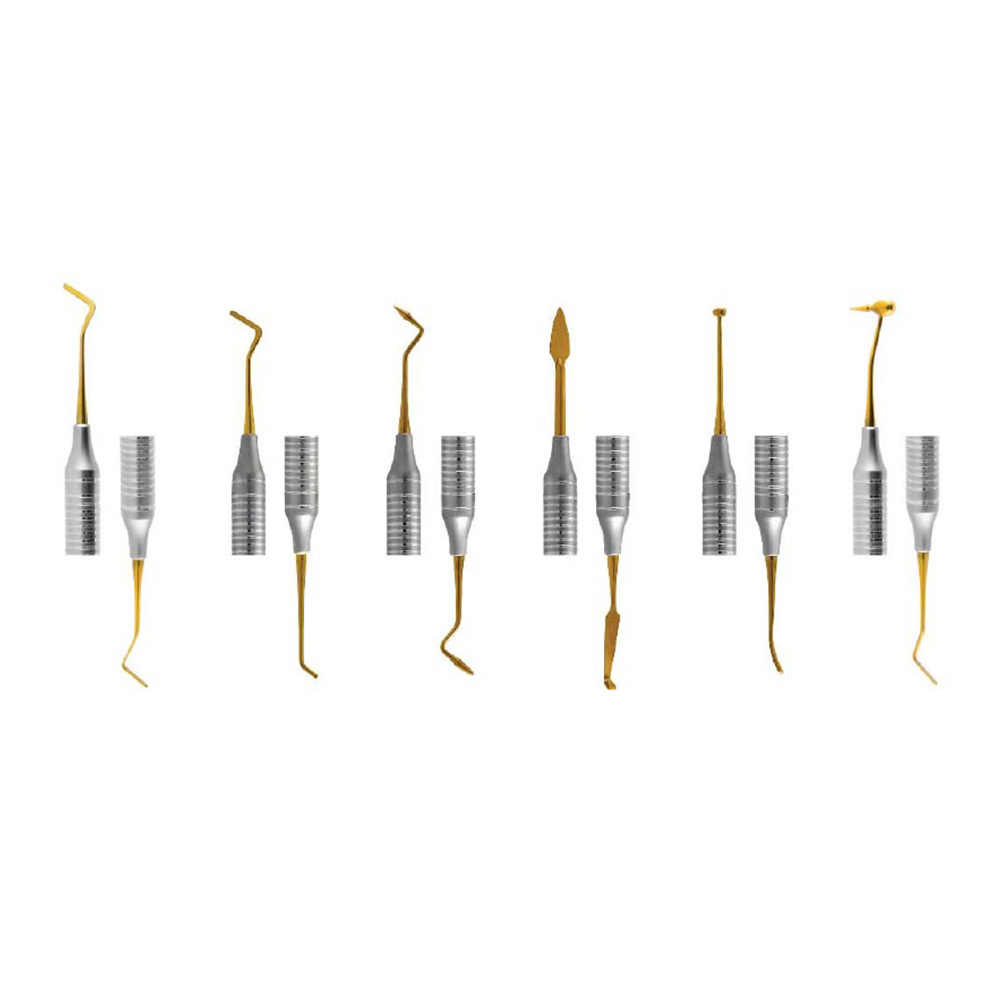 GDC Composite Instrument Gold Titanium Set Of 6 (CIGS6) #6