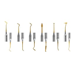 GDC Composite Instrument Gold Titanium Set Of 6 (CIGS6) #6
