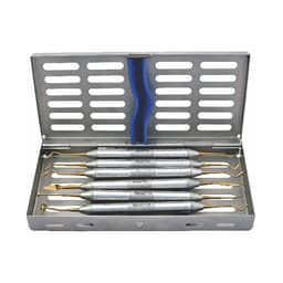 GDC Composite Instruments Titanium Coated S/6 # Gold Instruments Kit (CIGWC6)