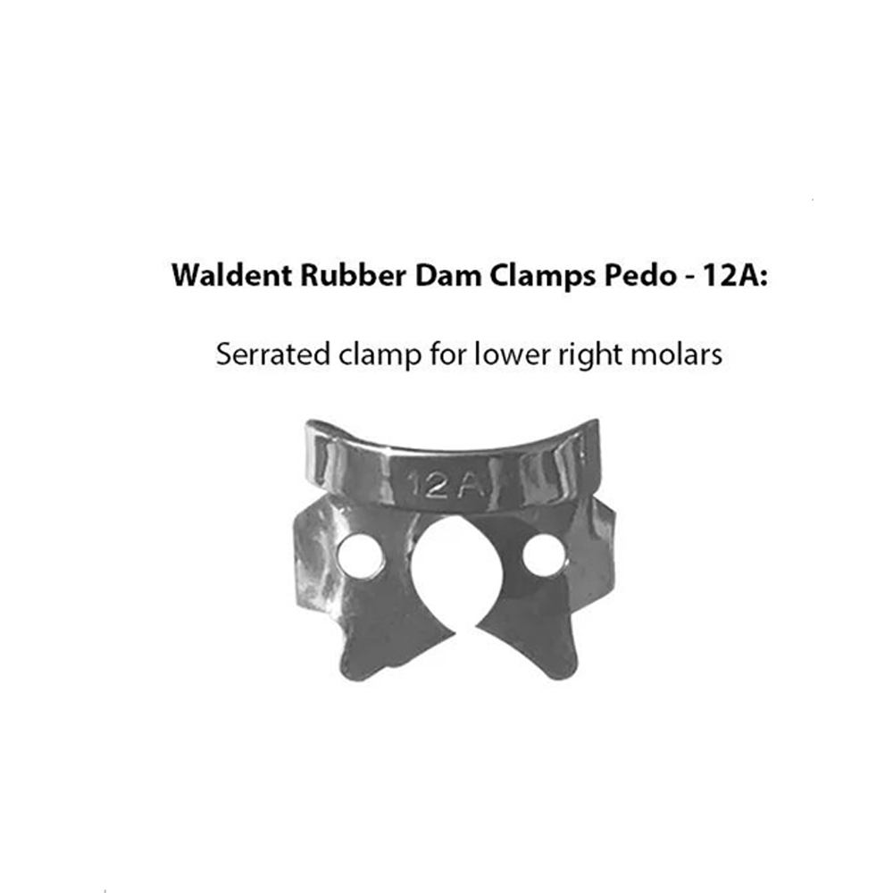 Waldent Rubber Dam Clamps Pedo - 12A(16/108)