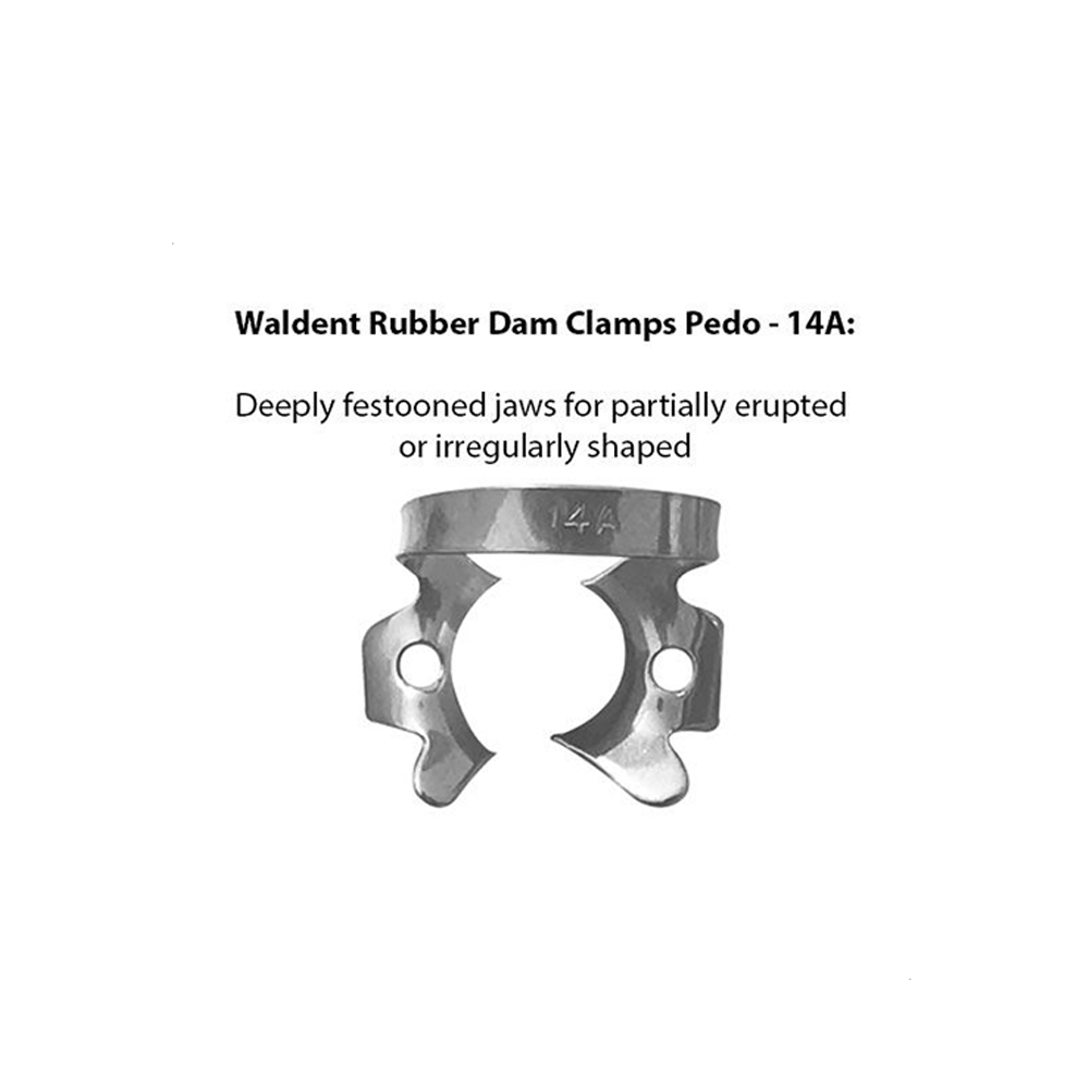Waldent Rubber Dam Clamps Pedo - 14A(16/110)