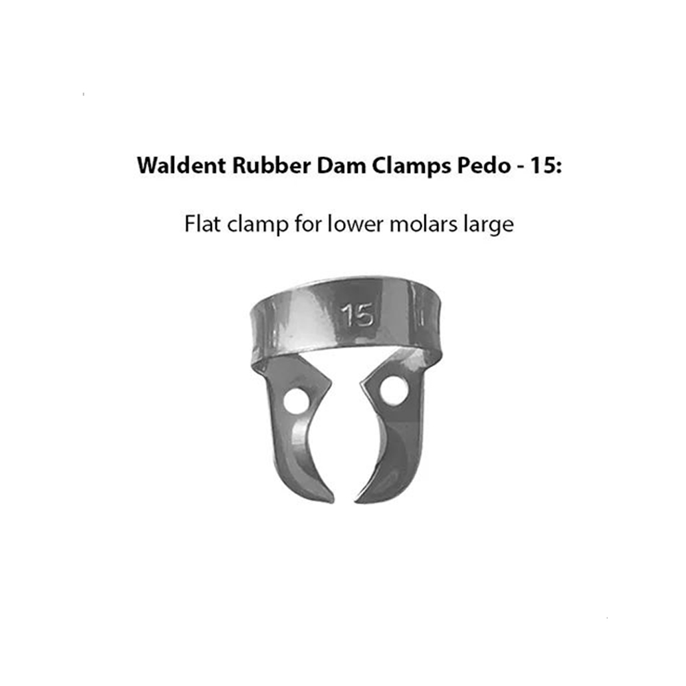 Waldent Rubber Dam Clamps Pedo - 15(16/113)