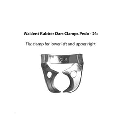 Waldent Rubber Dam Clamps Pedo - 24(16/116)
