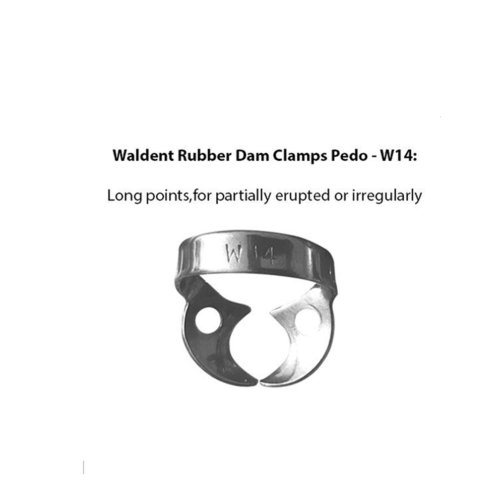 Waldent Rubber Dam Clamps Pedo - W14(16/111)