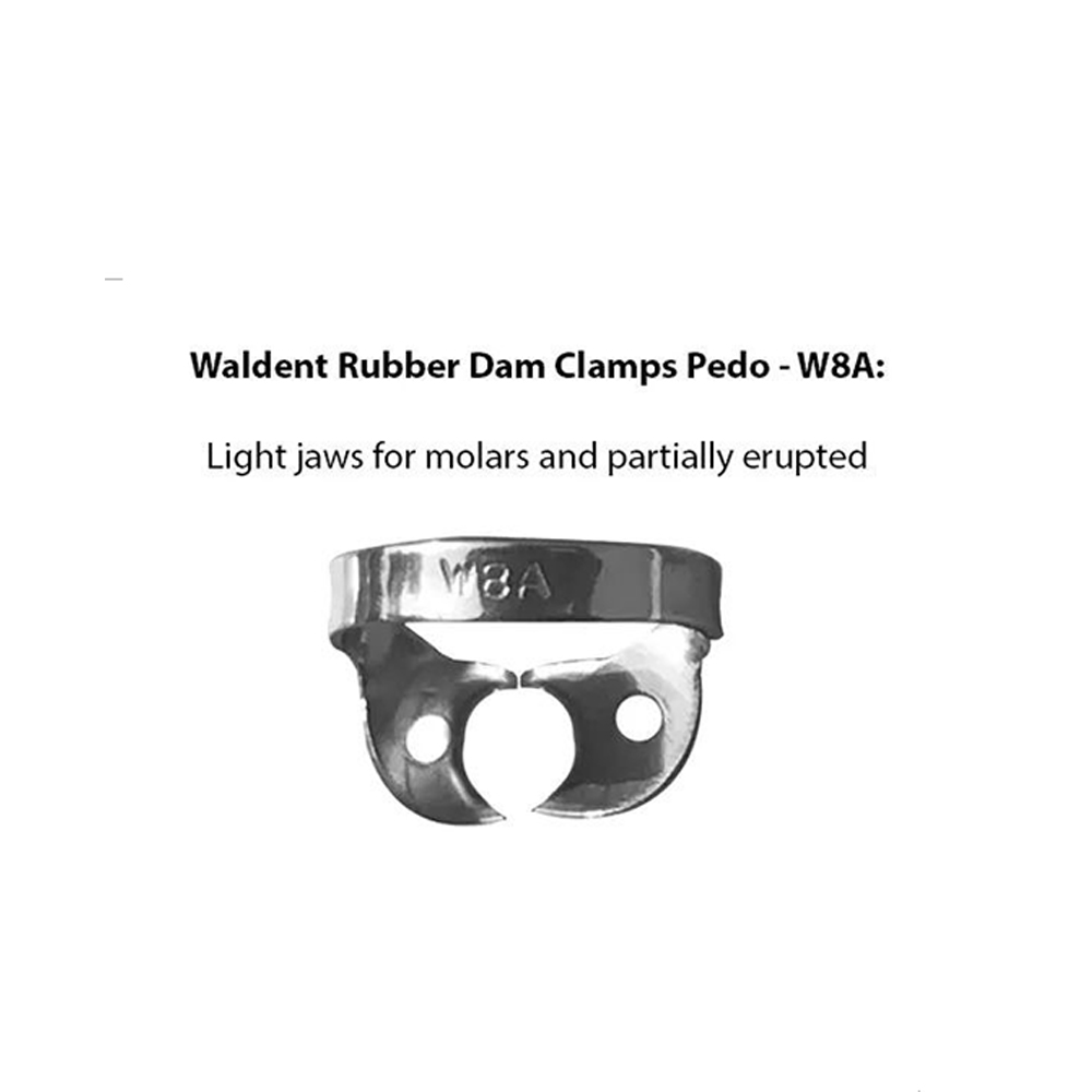 Waldent Rubber Dam Clamps Pedo - W8A(16/107)