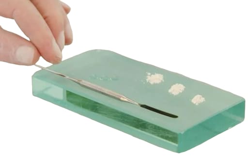 Samit Glass Slab 7.5cm x 15cm x 10mm