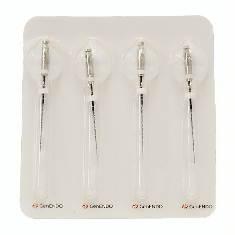 Coltene GenEndo Glidepath NiTi Rotary File 14/0.3 - 25mm (Pack of 4) (60031344B4)