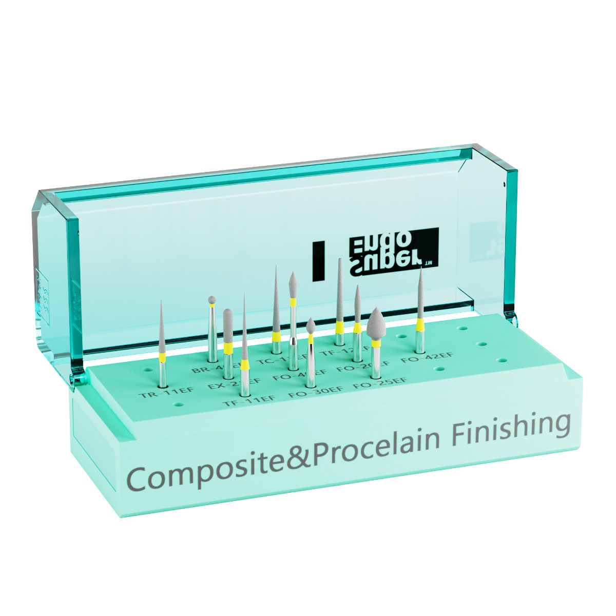 SuperEndo Composite & Porcelain Finishing Bur Kit