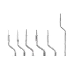 GDC Osteotome Concave Angulated Set Of 6 In Pouch (Ostmshsp6)