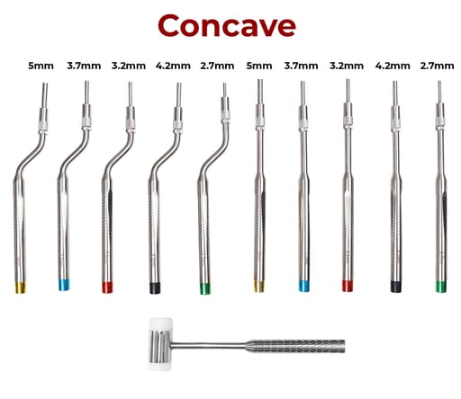 Waldent Osteotomes (Set of 11)
