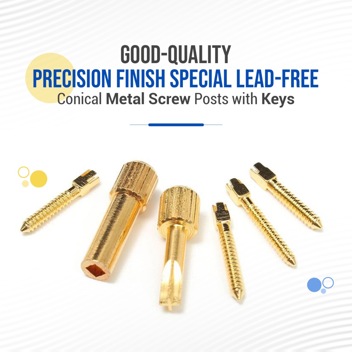 EndoKing Dental Conical Screw Posts 