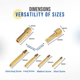 EndoKing Dental Conical Screw Posts  - 8