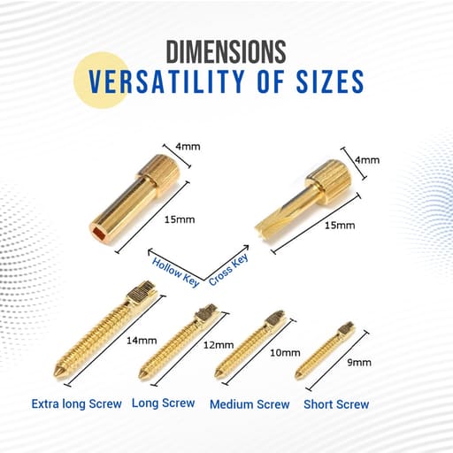 EndoKing Dental Conical Screw Posts