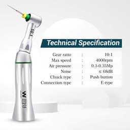 Waldent 10:1 Contra Angle Handpiece For Hand Files (W-145) - 7