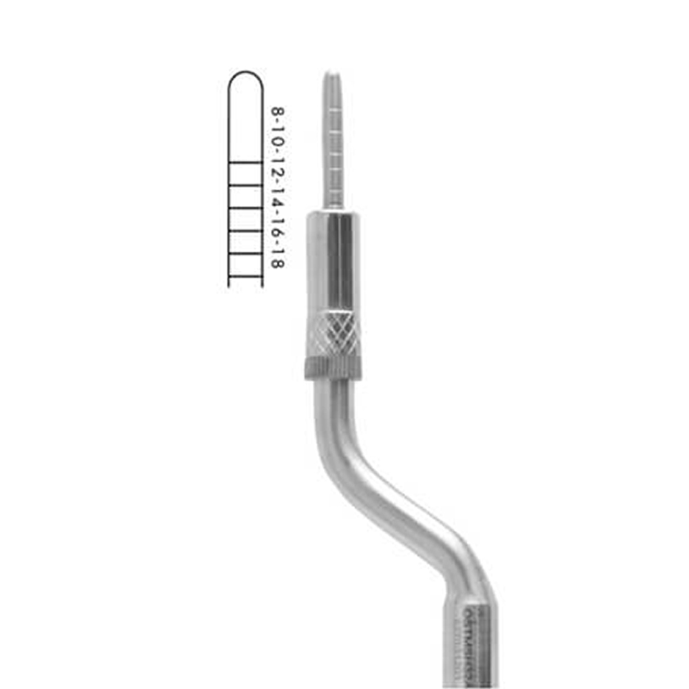 GDC Osteotomes Convex - Angulated (Ostmsp27a)