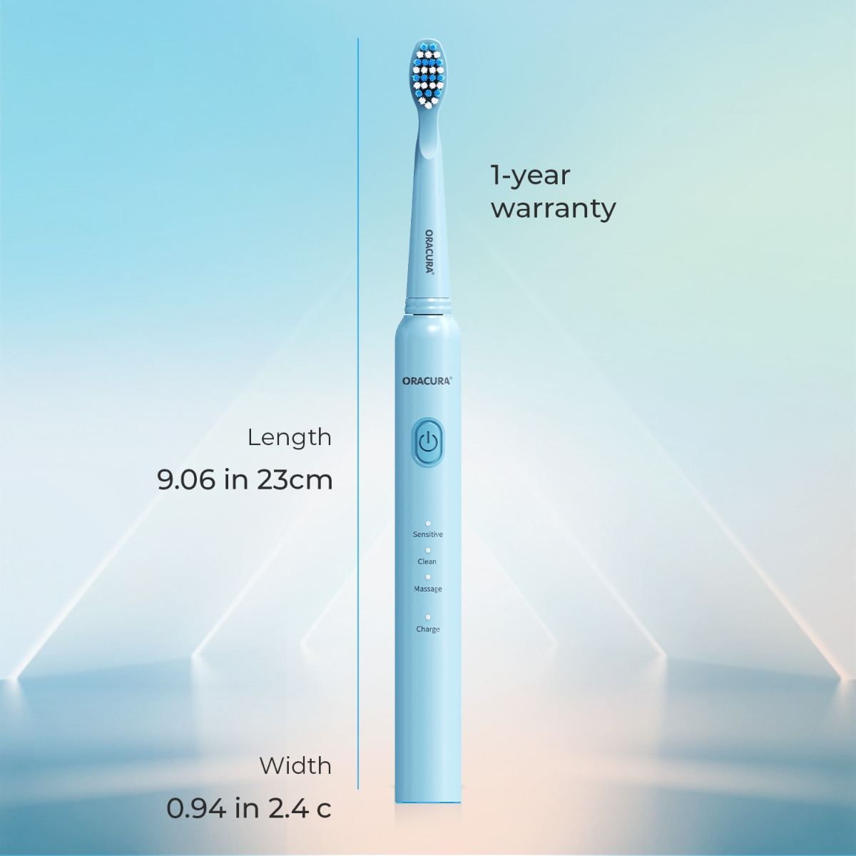 Oracura SB200 Sonic Lite Electric Rechargeable Toothbrush