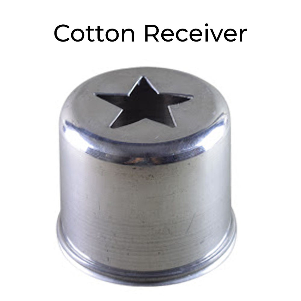 Cotton Holder & Receiver