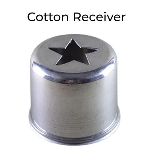 Cotton Holder & Receiver