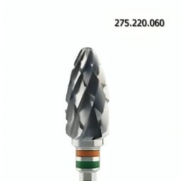 Labodent Tungsten Straight Handpiece Burs - Cross Cut Coarse (275.220.060)