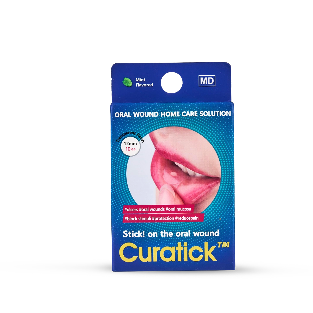 Curatick Oral Wound Dressing (Pack of 10) (Short Expiry 06-2026)