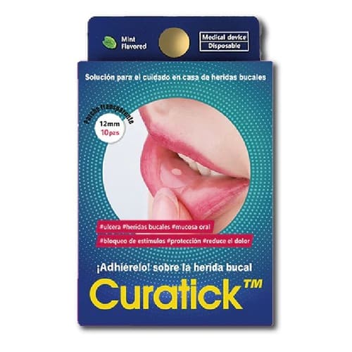Curatick Oral Wound Dressing (Pack of 10)