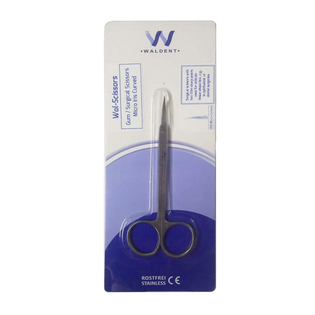 Waldent Surgical Micro Iris Curved (3/124)
