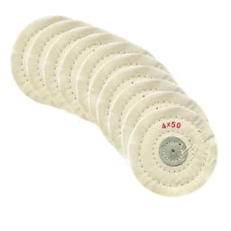 Jinguang Denture Polishing Buffing Wheel - White