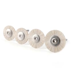 Jinguang White Denture Polishing Wool Brush HP - 6
