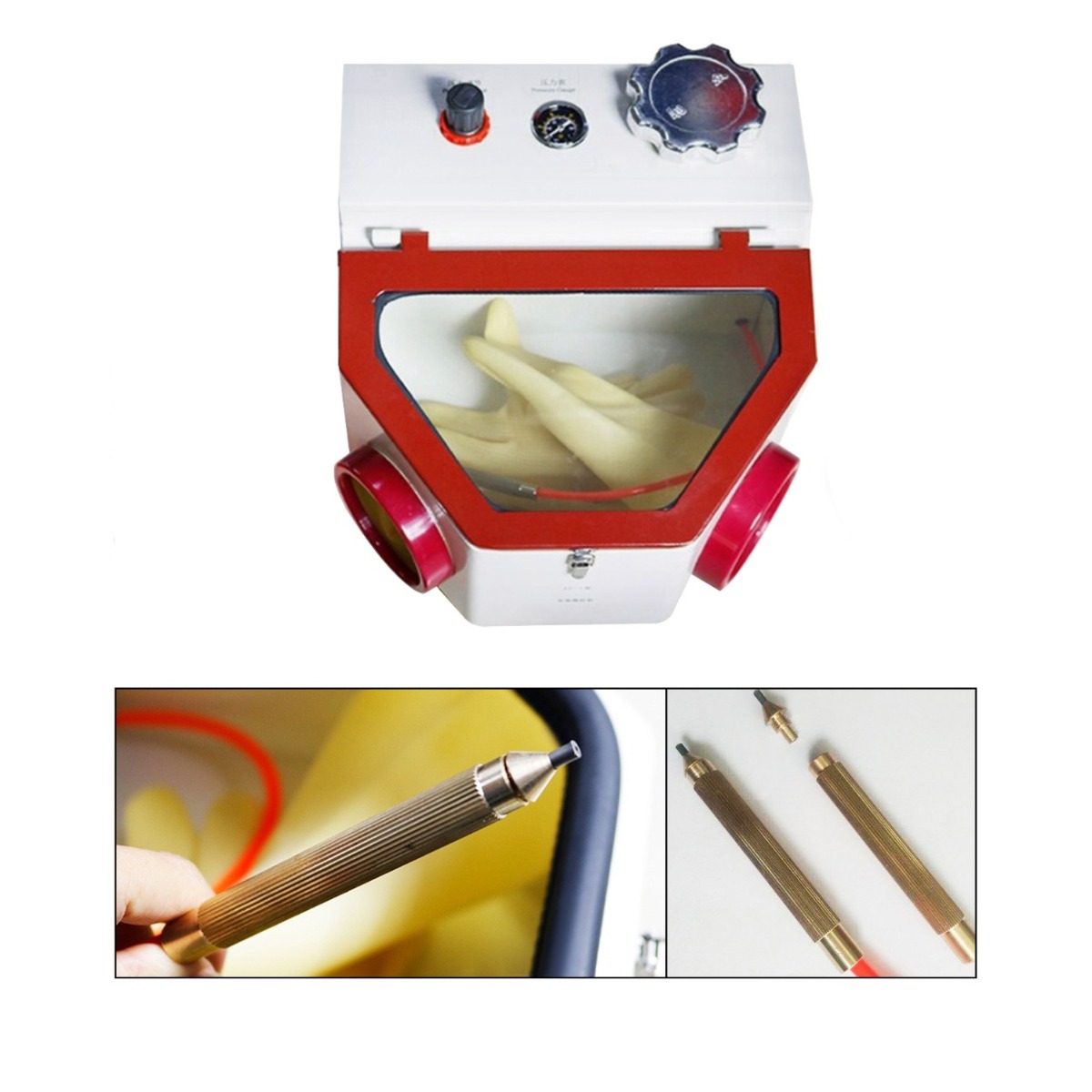 Jinguang Dental Sandblaster With LED Light
