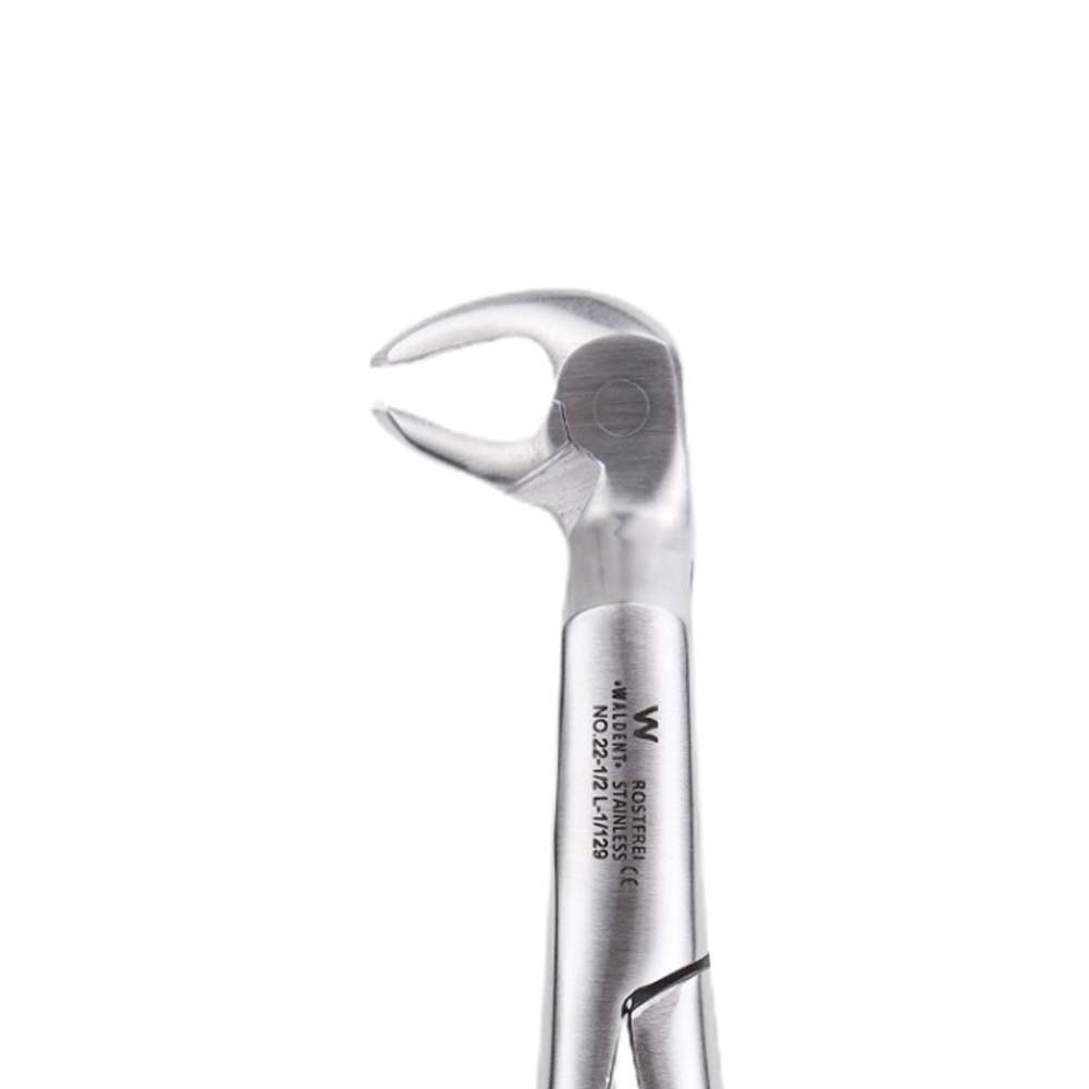 Waldent Tooth Extraction Forceps Lower Molars & Wisdoms Left No.22-1/2L (1/129)
