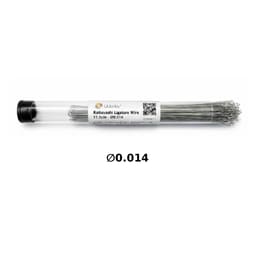 UU Ortho Kobayashi Ligature Wire 15.5cm - ∅0.014" (Pack of 100)