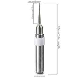 Nexy Glass Ceramic Milling Bur DC (JDM5DW Type) - 3