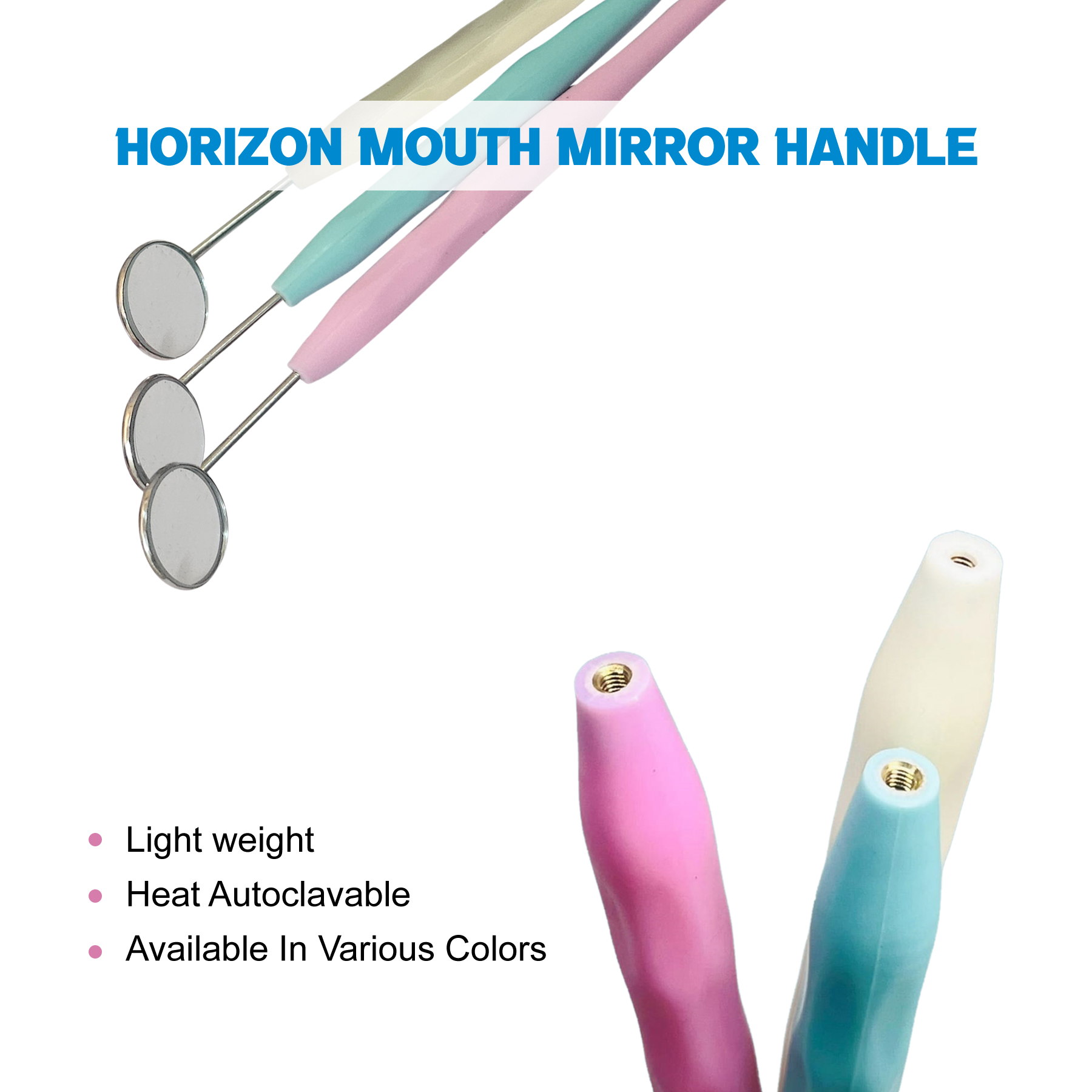 Horizon Autoclavable Mouth Mirror Handles (Pack Of 1)