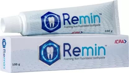 ICPA Remin Foaming Non Fluoridated Toothpaste (Pack of 12)