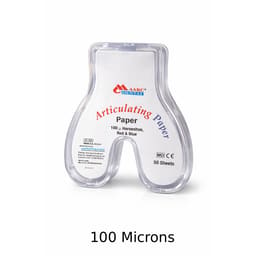 Maarc Articulating Paper 100 Microns Horseshoe Shaped - Blue & Red (5525/050)